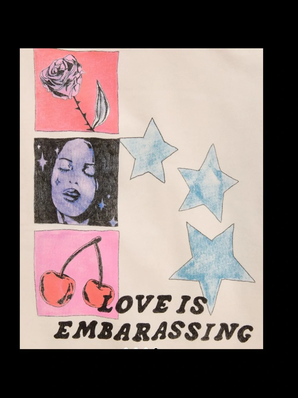 NWT New Girls Olivia Rodrigo Love Is Embarrassing Hoodie
